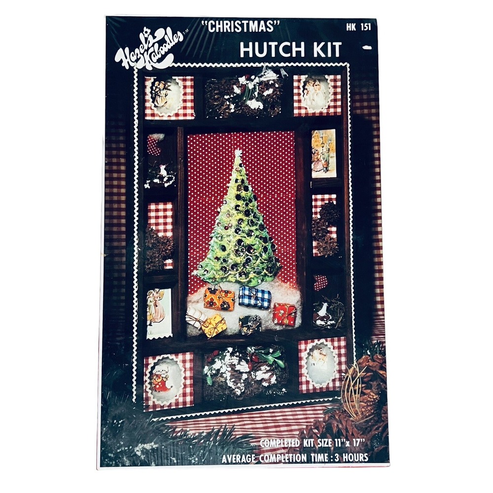 Hazel's Kaboodles Hutch Kit Christmas HK 151 New - Complete Kit 11x17 Free Ship